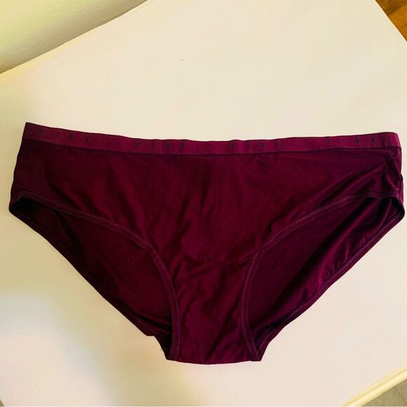 Victoria's Secret Pink Burgundy Lingerie Underwear Panties Lot NWT size large - Picture 6 of 7